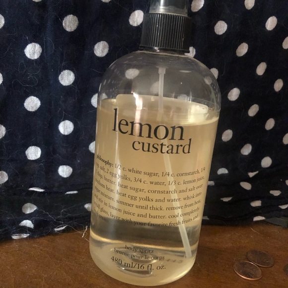 Philosophy Lemon Custard Body Spray 16oz - Picture 3 of 5